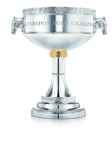 Tiffany Co created The Foundation Polo Challenge Trophy from sterling Tiffany Co created The Foundation Polo Challenge Trophy from sterling