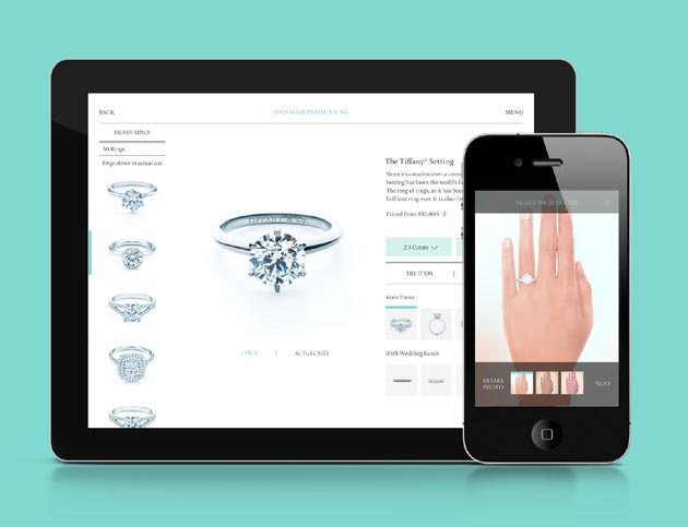 Tiffany wedding ring finder