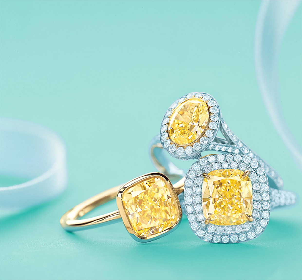 Cushioncut Yellow Diamond Engagement Rings Tiffany & Co.