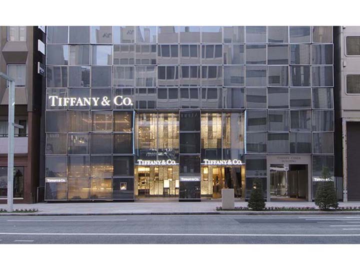 中央のジュエリーストア 銀座本店 Tiffany Co