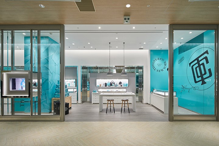 渋谷スクランブルスクエアのジュエリーストア Tiffany Co