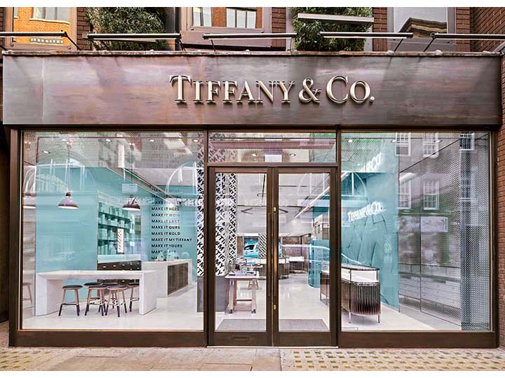 tiffany canary wharf opening hours